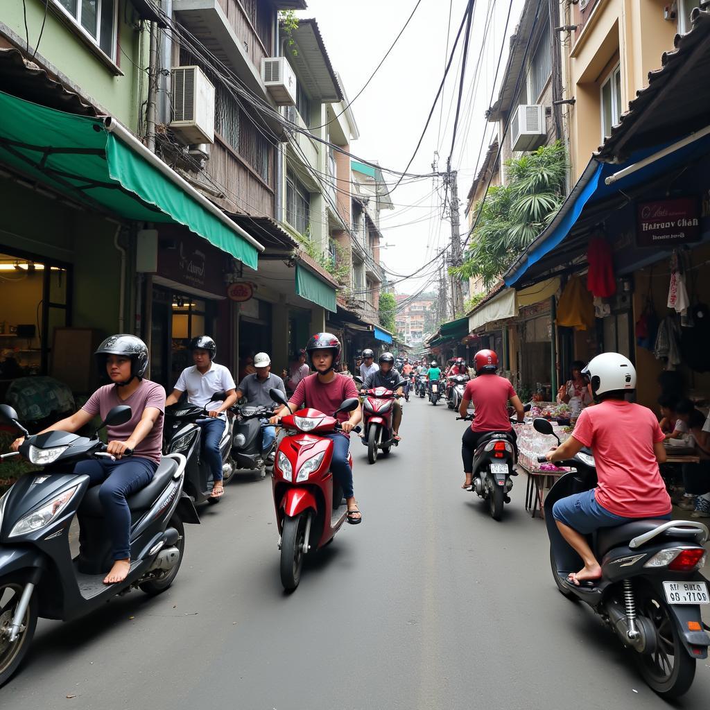 Hoạt động mua bán và đời sống thường ngày tại Phường Phú Thọ, Quận 11, Thành phố Hồ Chí Minh